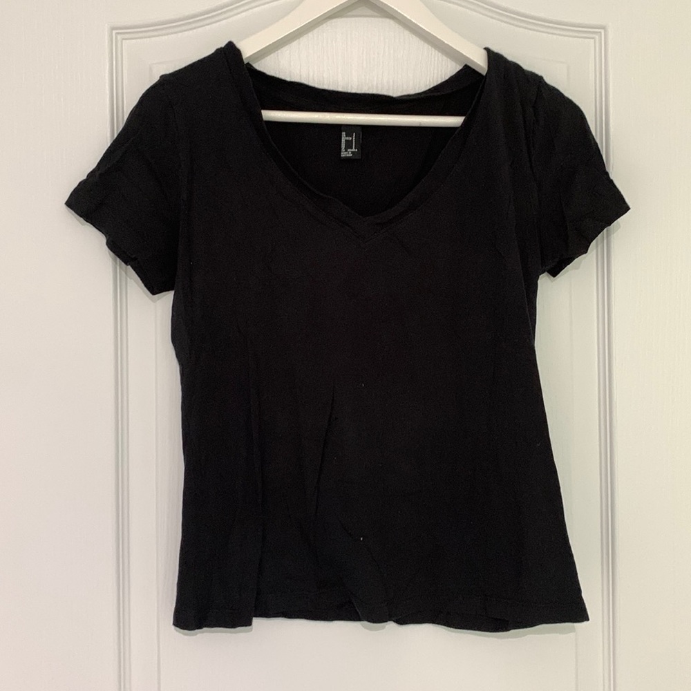 F21 Soft Black Tee